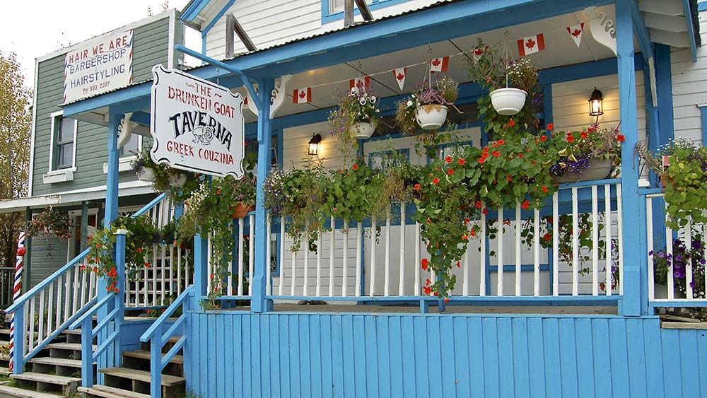 Eat, Drink, Shop Dawson City Yukon Home of the Klondike Gold Rush