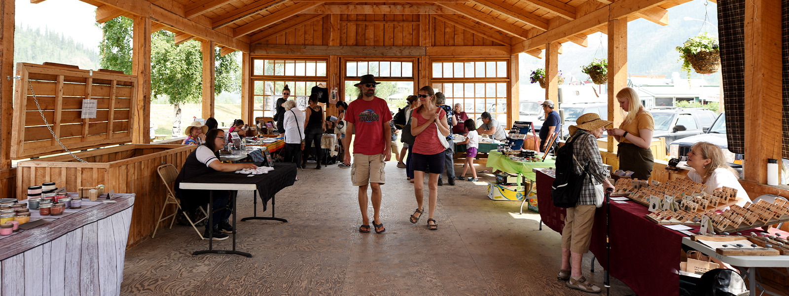 Artist's Market in Dawson City