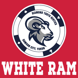 White Ram Feature Square